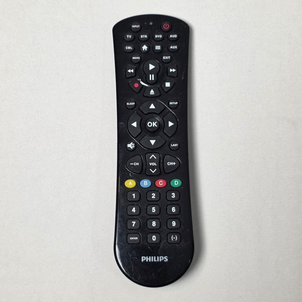 Philips Universal Remote Control SRP9232D Multi-Device TV DVD STR AUD CBL AUX